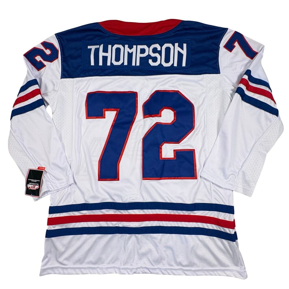Nike Team USA Tage Thompson #72 Hockey Jersey Men's S White NWT